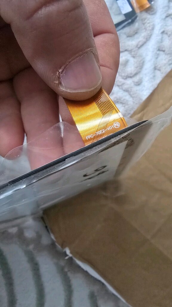 FPC-70E2-V01 Kablo Kodlu Dokunmatik Siyah - 4