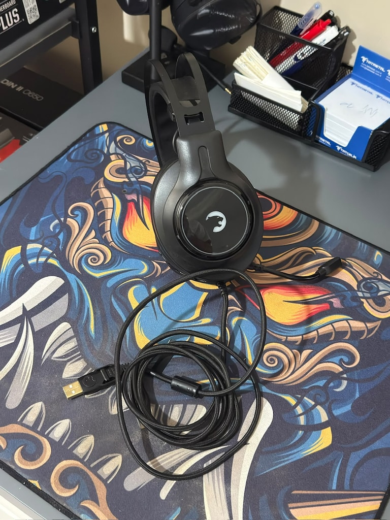 Gamepower Kugon 7.1 USB Kablolu Kulak Üstü Oyuncu Kulaklığı - 2