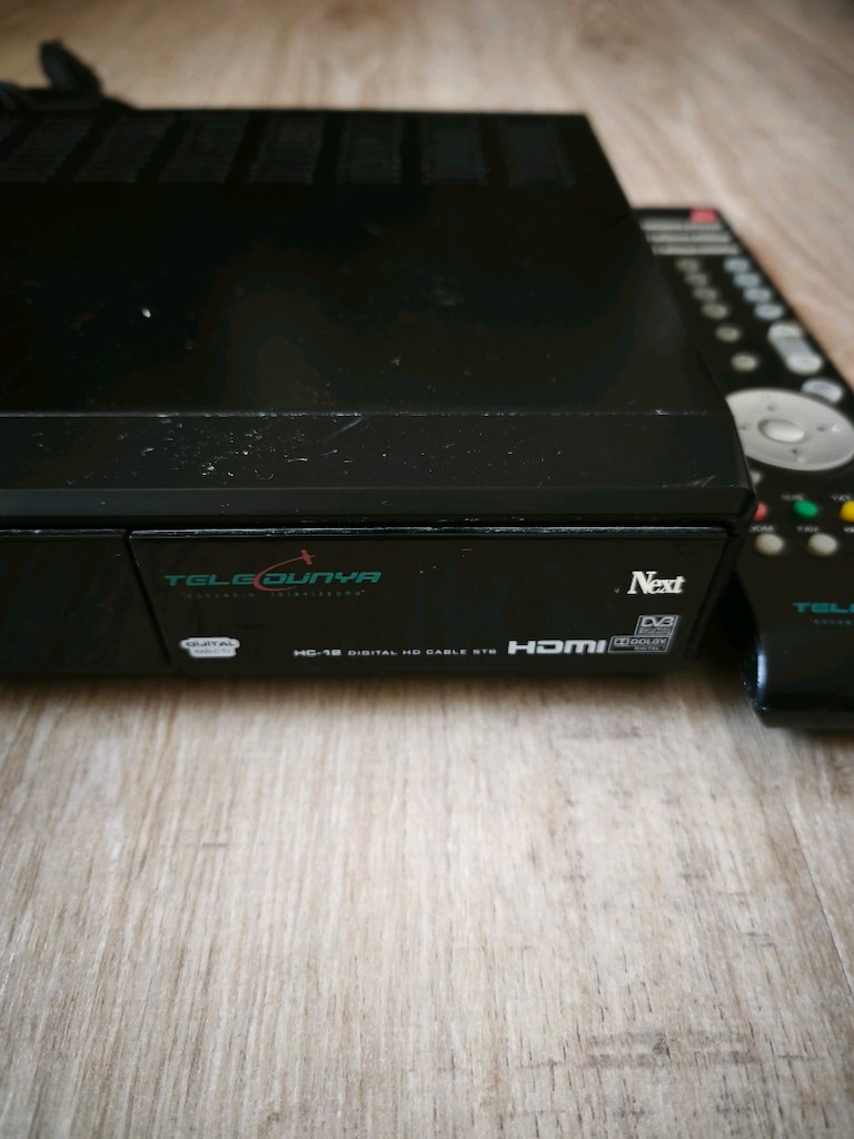 next Tele dünya kablo TV uydu alıcı HDMi - 2