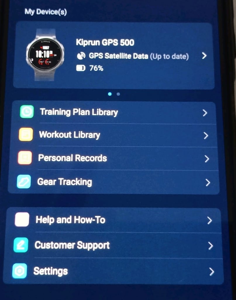 Açıklmayı okuyun Garmin Vivoactive 5 le aynı Kiprun GPS500 Akıllı saat - 5