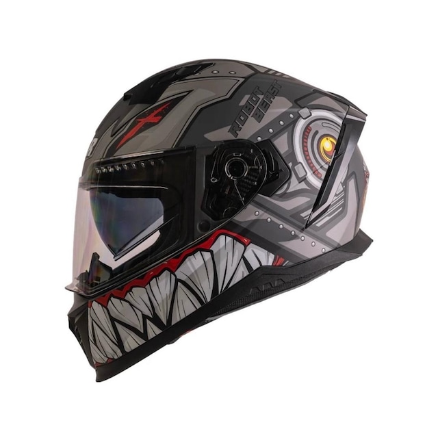 NCR STREAM M69E KAPALI KASK - Robot Grafik Gri