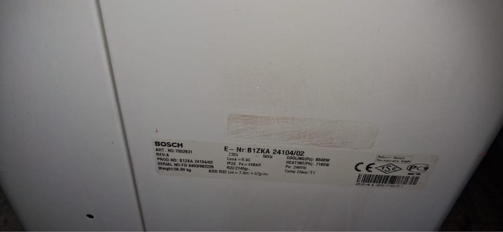BOSCH MARKA 24binlik klima - 3