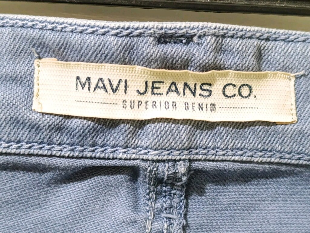BUZ MAVİSİ KOT PANTOLON "MAVİ" - 4