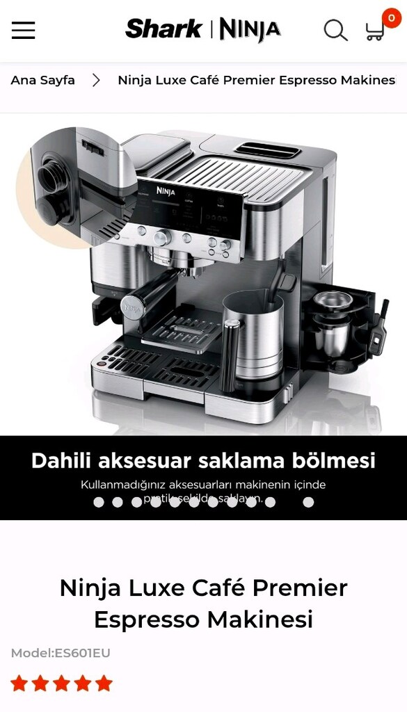 Ninja Luxe Café Essential Espresso Makinesi - 12