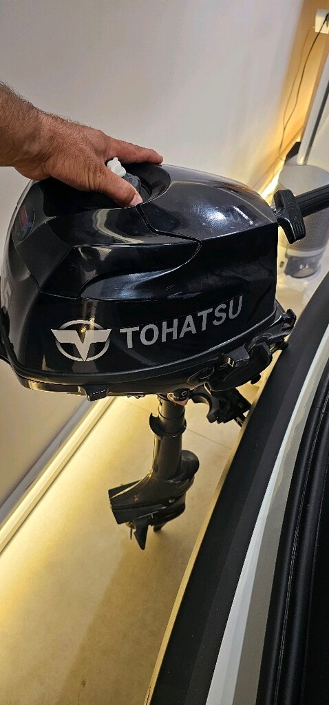 ürün sıfır ayarında 1.2 kez kullanıldı tekne arkasında yedek motor - 5