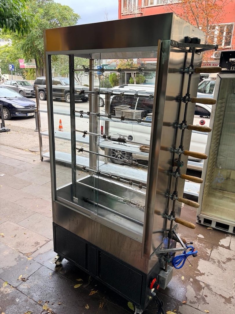 Yaşar Tic 7 Şişli Piliç Çevirme Makinesi / LPG Tavuk Pişirme - 6