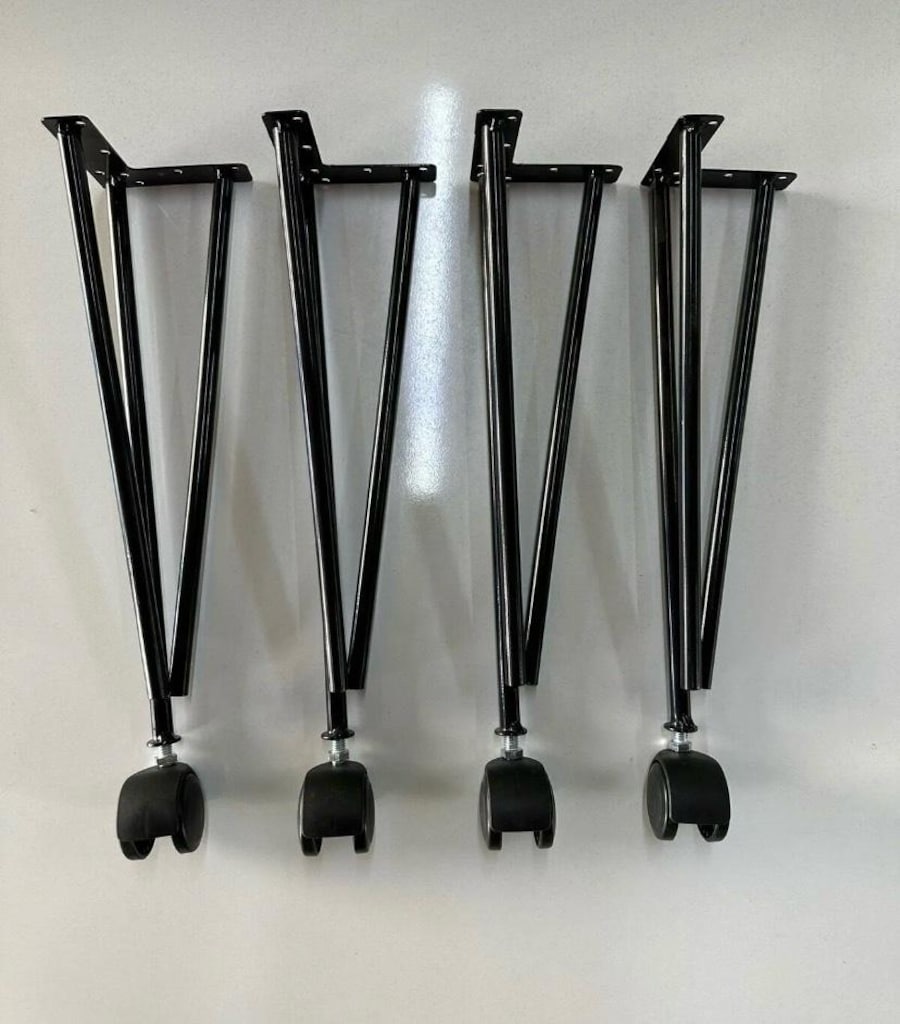 SON FİYAT ETLİK TESLİM SIFIR ÜRÜN 40 CM TEKERLİ MASA SEHPA AYAĞI - 3