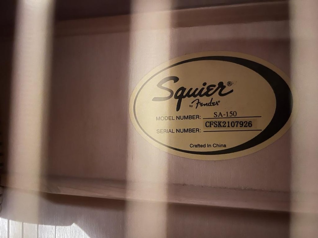 FENDER SQUİER SA-150 Akustik Gitar - 4