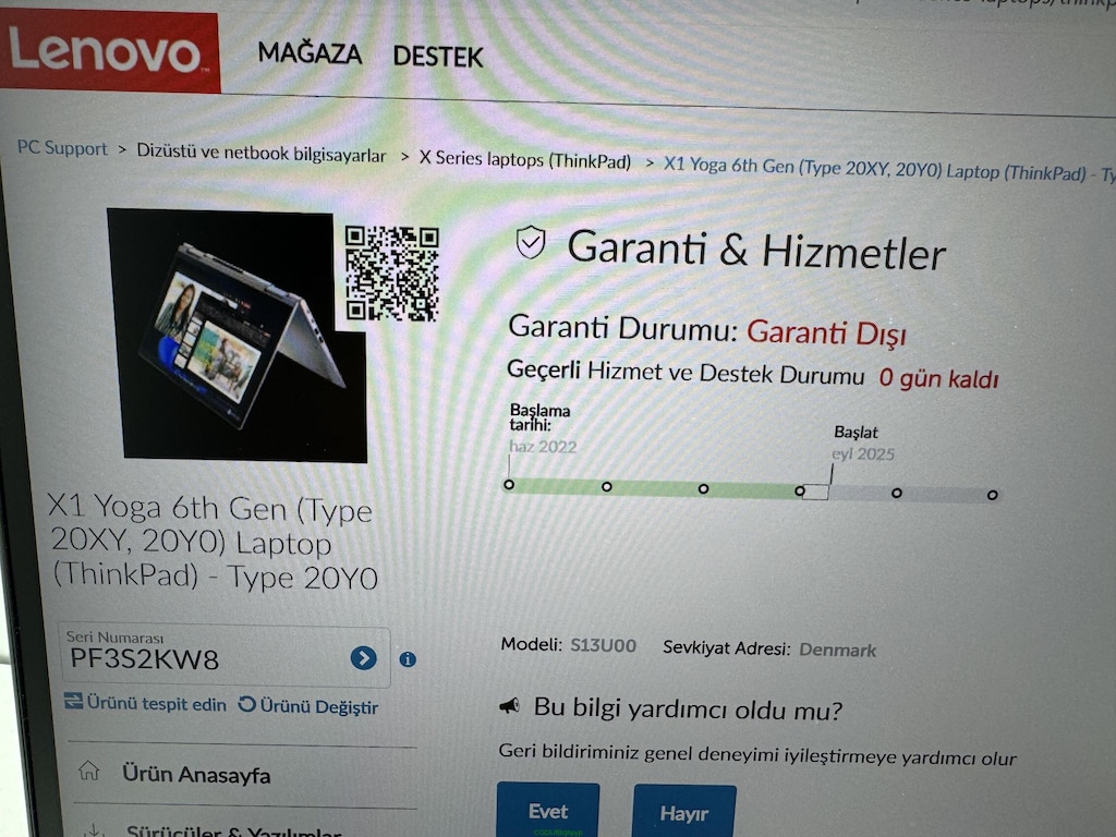 THİNKPAD X1 YOGA İ7 11. NESİL 16 GB RAM 512 NVME DOKUNMATİK - 5
