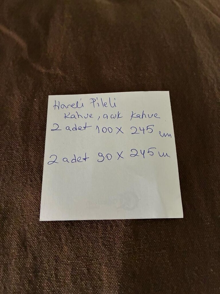 4 adet Keten Perde - 7