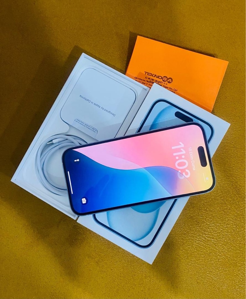 iPhone 15 128 GB ( 24 Ay garantili HATASIZ ) - 4