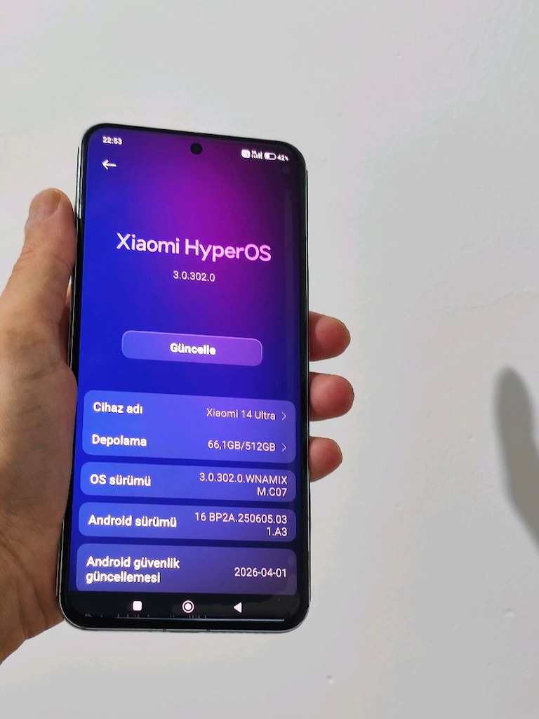 Mİ 14 ULTRA 512 GB 16+16 RAM - 2