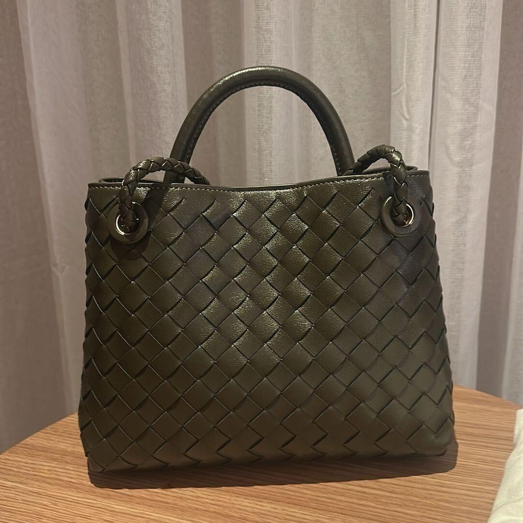 BOTTEGA small Andiamo blackgreen birebir - 2