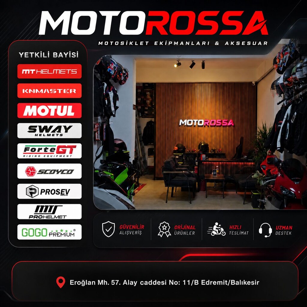 MT Genesis SV Stroke B13 Mat Çene Açılır Motosiklet Kaskı | MOTOROSSA - 7
