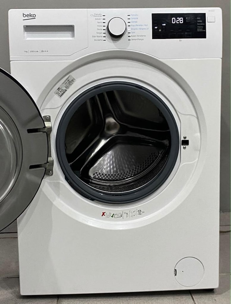 BEKO 9 KG A+++ ÇAMAŞIR MAKİNESİ SORUNSUZ AYNI GÜN TESLİM - 4