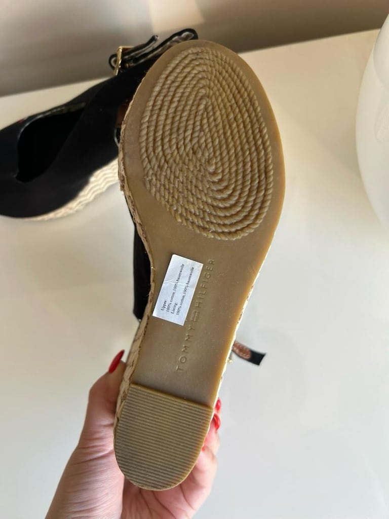 Tommy Hilfiger Dolgu Topuk Espadril - 6