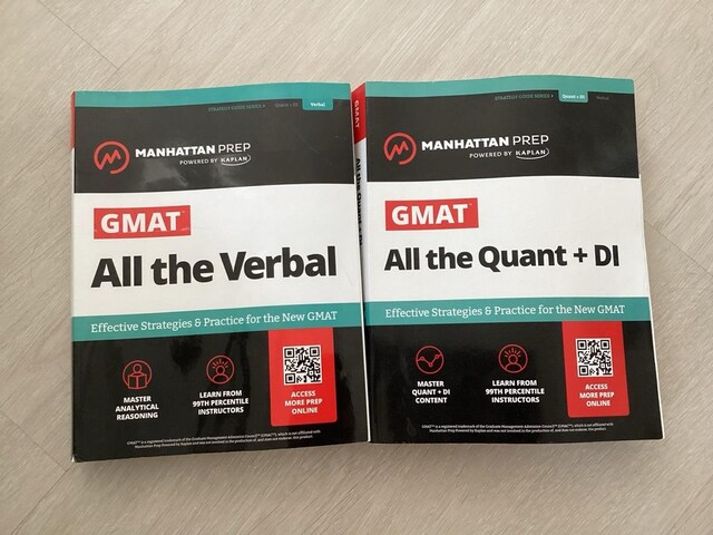GMAT All the Quant + DI & All the Verbal Manhattan Prep