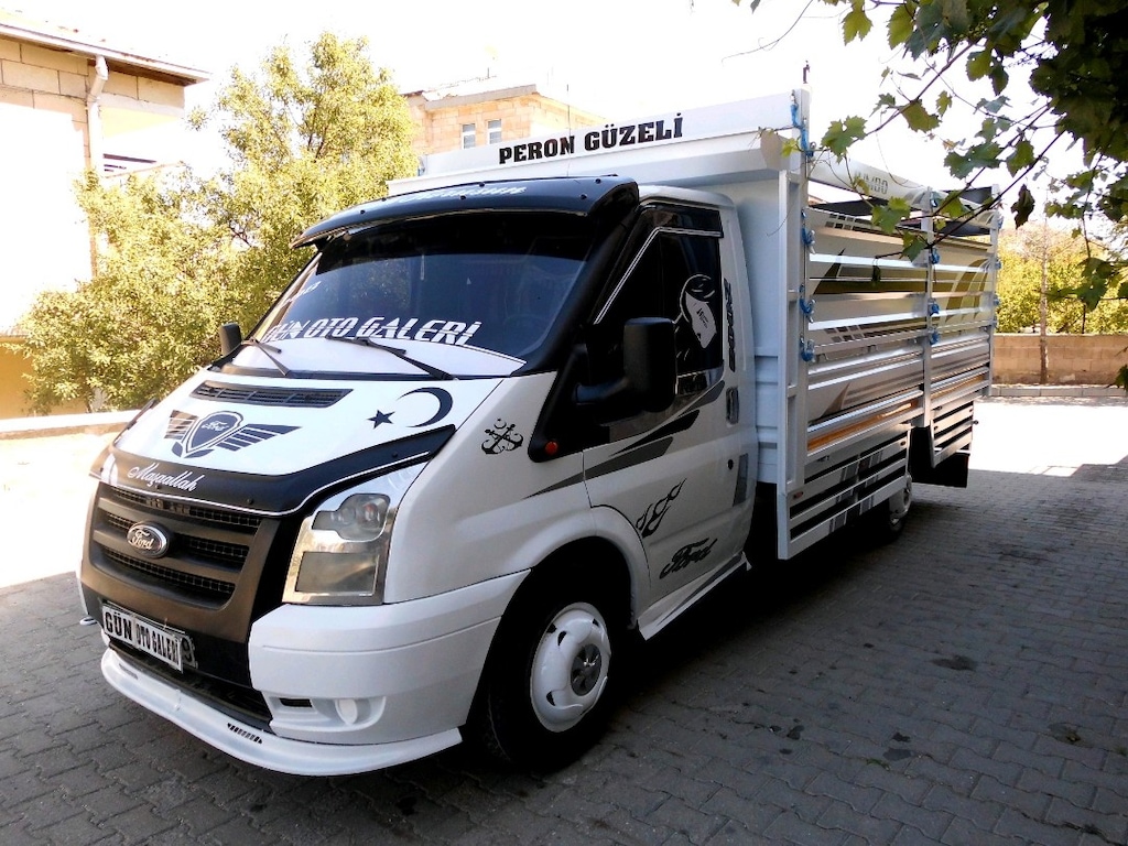 2008 FORD TRANSİT 350L TEK TEKER JUMBO KAMYONET RUHSATLI MASRAFSIZ - 9