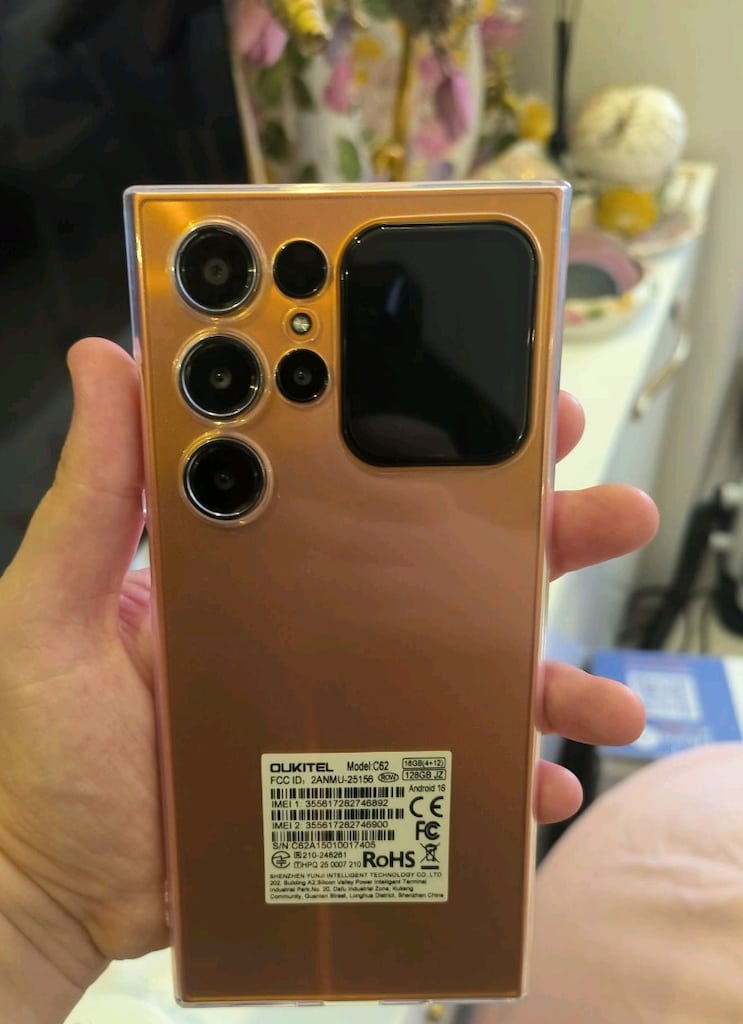 OUKITEL C62 16GB RAM + 128GB ÇİFT EKRANLI - 2