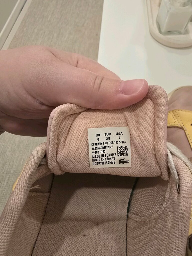 Lacoste Carnaby Pro Kadın Açık Pembe Sneaker - 3