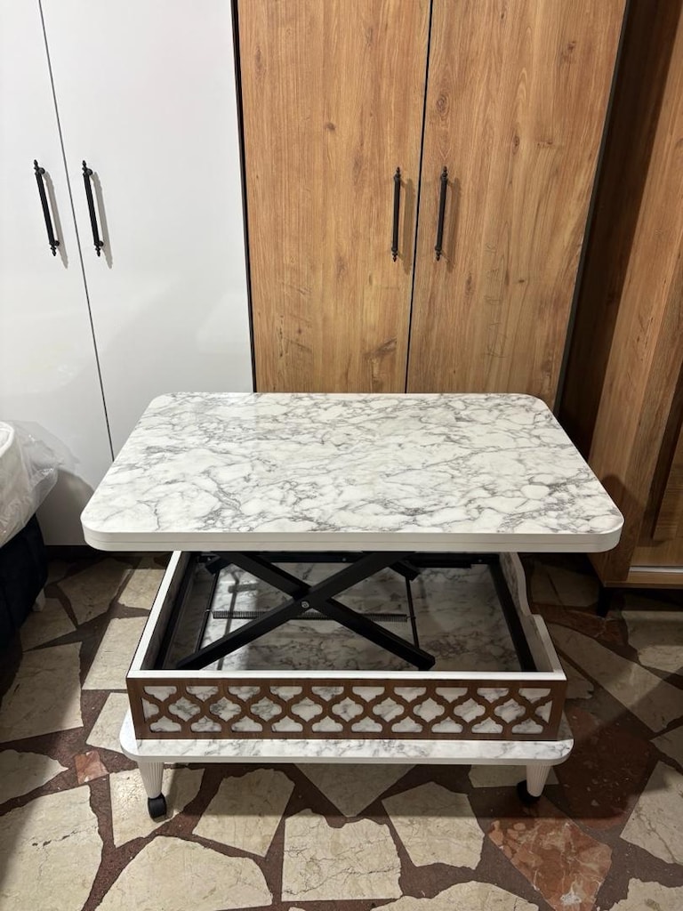 sıfır ürün kaliteli akıllı açılır orta sehpa - 2