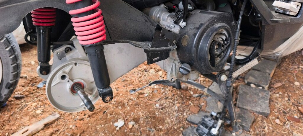 RMG MOTO GUSTO PANZER CROSS 125 yedek parça