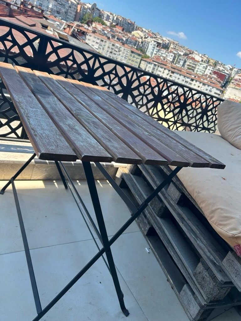 ahşap masa - 4