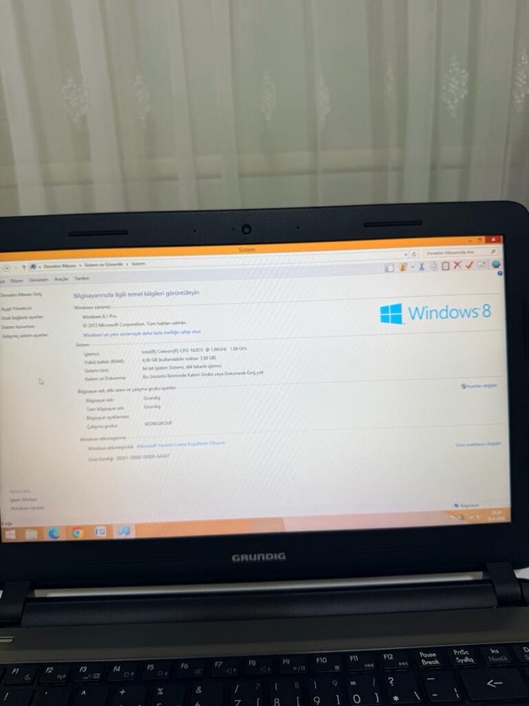 Hatasız ayarında Grundig Leptop Bilgisayar - 4