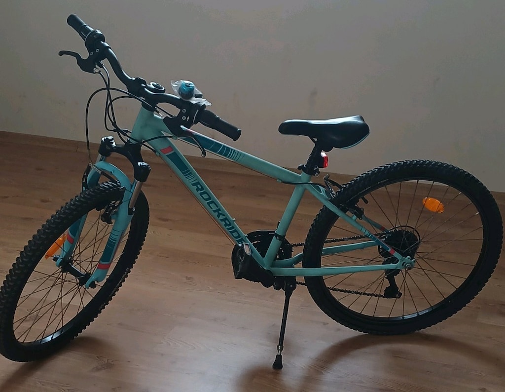 Btwin çocuk bisikleti 24 jant Decathlon YENİ GİBİ Ön Sepetli - 9
