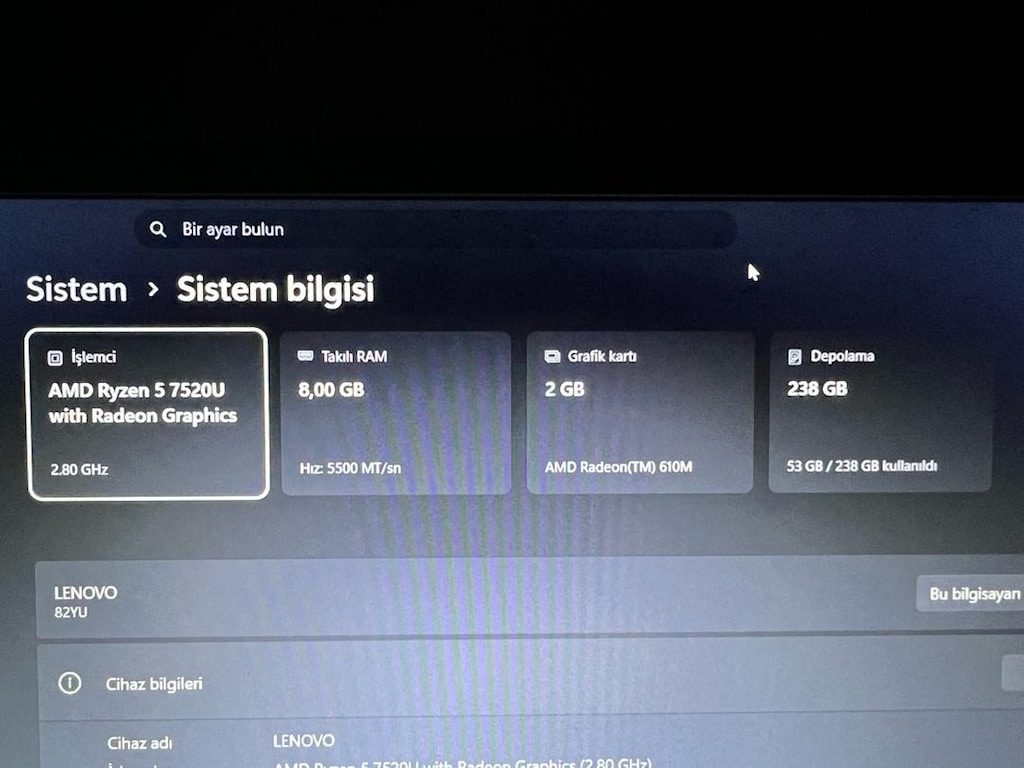 Lenovo laptop , 10k powerbank,orj mouse ve Bluetooth klavye hediye - 2