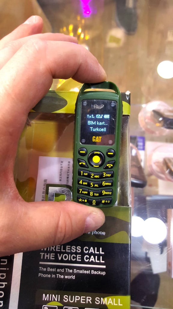 PARMAK MİNİ TUŞLU TELEFON - 3