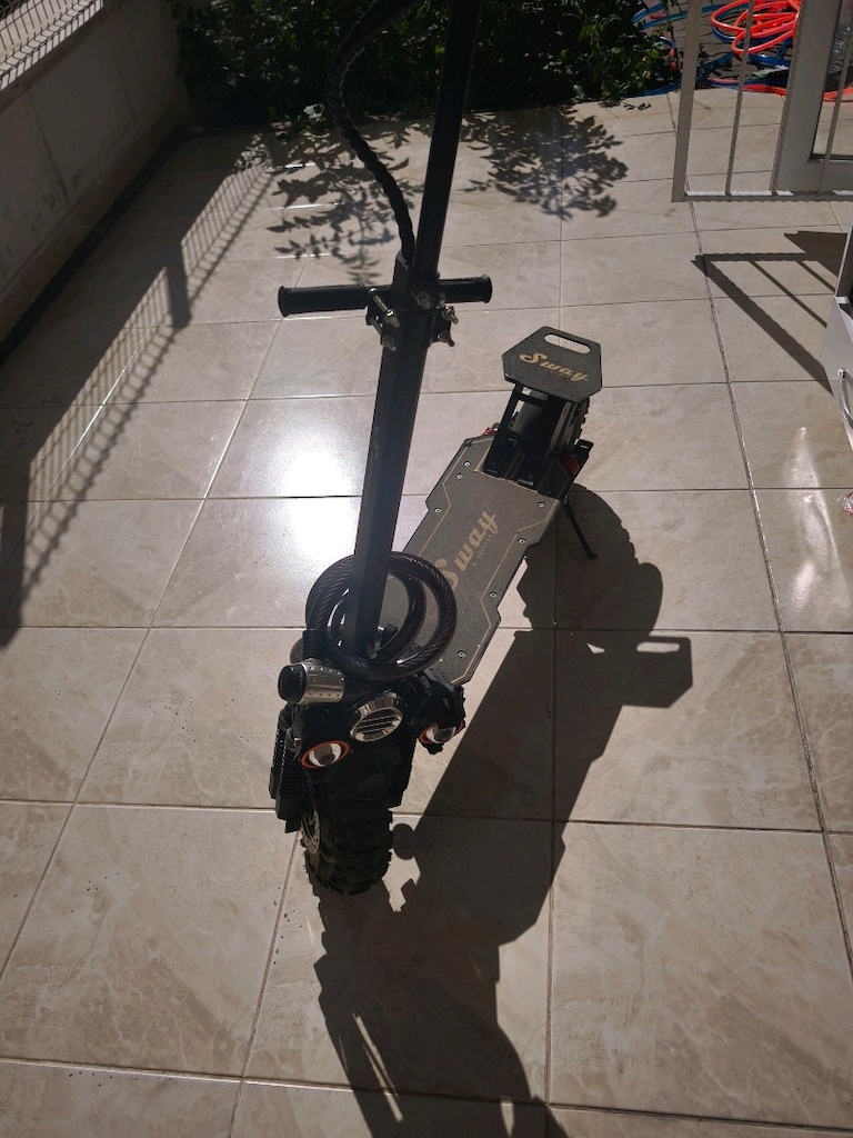 2000w çift çeker 80km/h scooter - 11