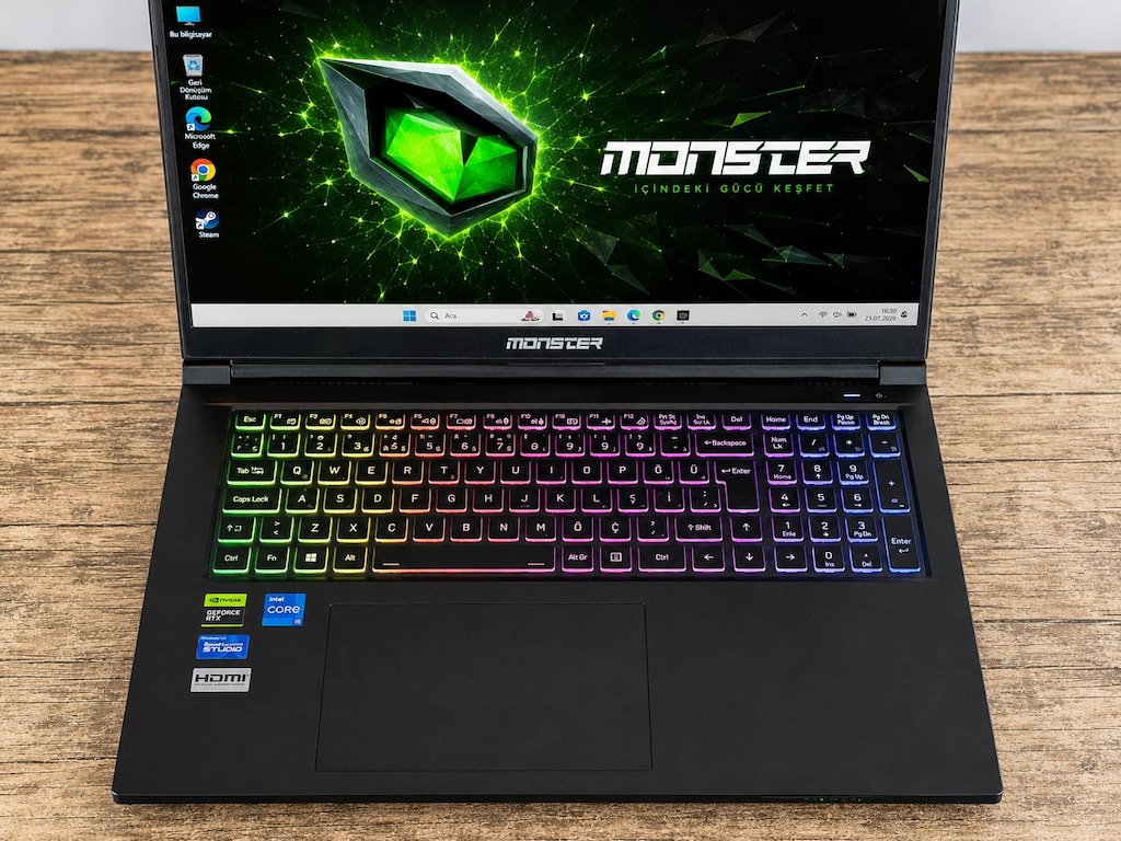 Monster ABRA A7 | i5-13500H | RTX 3050 6GB | 32GB | 1TB | 17.3" - 2