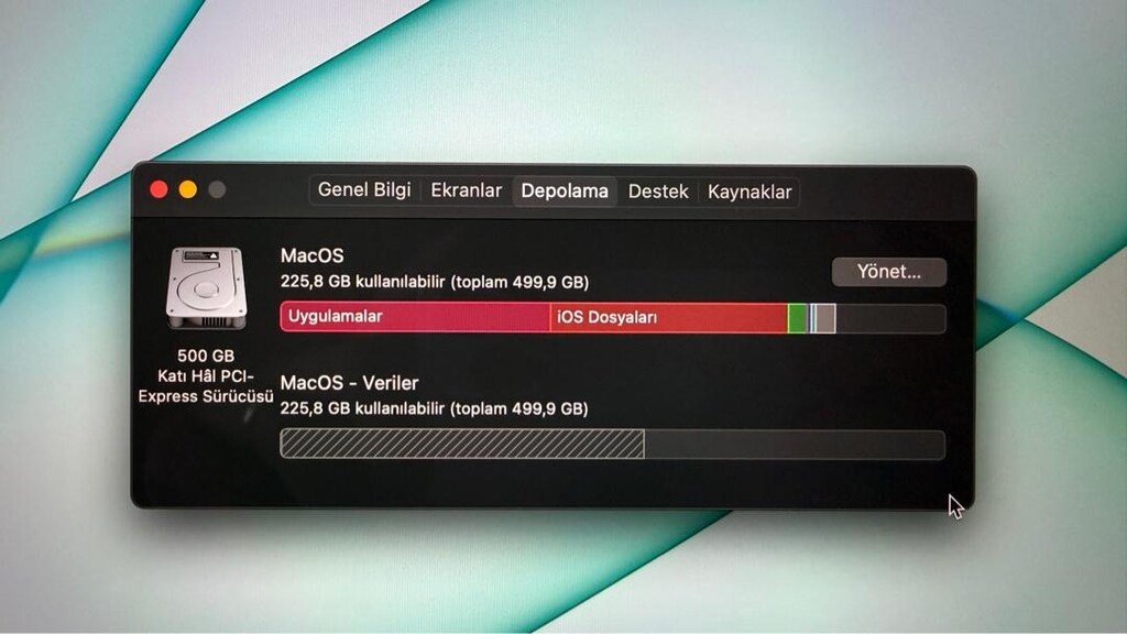 TERTEMİZ RETİNA MACBOOK PRO 13" 500gb SSD - 18