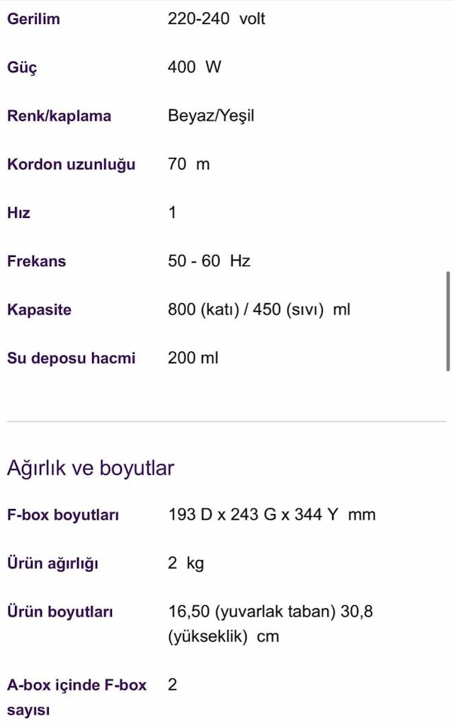 Philips Avent 2'si 1 Arada Buharlı Pişirici - 8