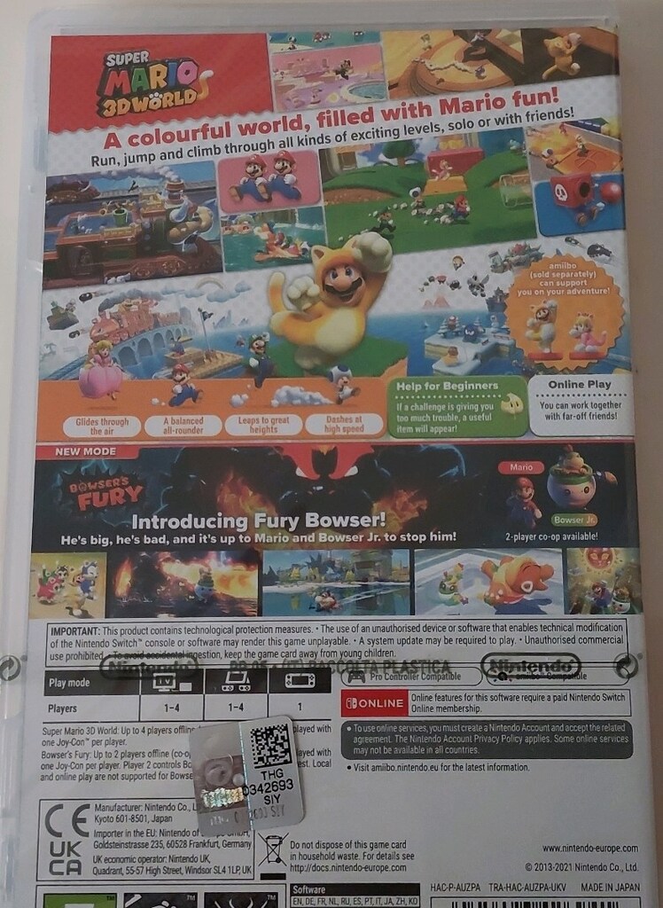 Lütfen açklmy okyn Nintendo Switch Mario 3d World Bowsers fury Oyun - 3