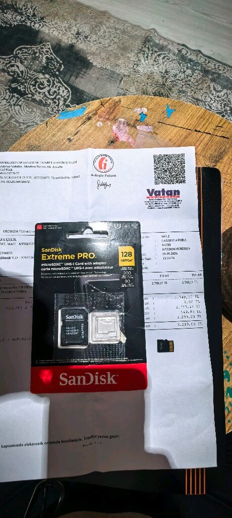 Hafiza karti 128 GB aksiyon kameralar için en mükenmeli - 3