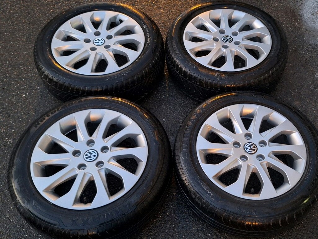 205 55 16 ORJİNAL JANT LASTİK TAKIMI JETTA CADDY GOLF AUDİ TİGUAN - 2