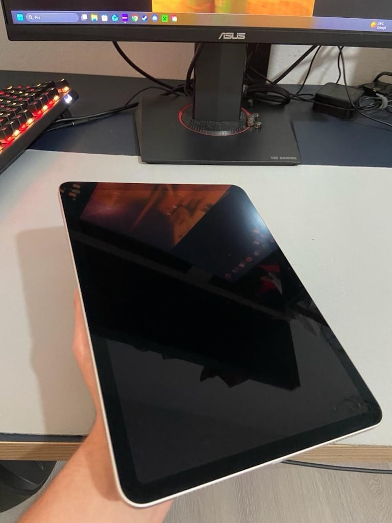 1.5 yıl garantili iPad Air M3 128 gb %100 Batarya Sıfırdan farksız - 4