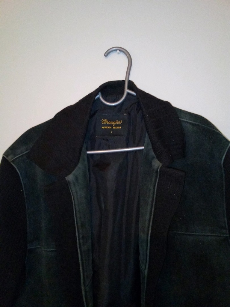 Wrangler süet derive örgü triko mont xxl boy 77 en 56 kol 65 harika - 3