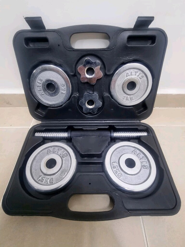 Altis 10kg Krom Çantalı Tek Dambıl TEŞHİR ÜRÜN - 2