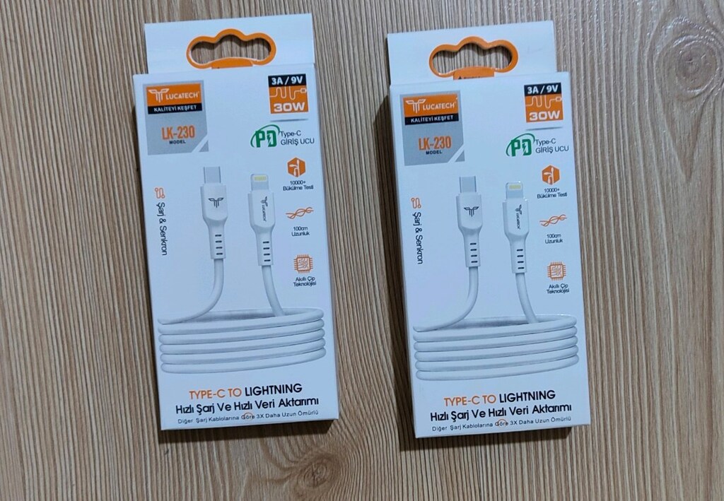 Şarj kablosu kaliteli Type-C to Lightning - 2