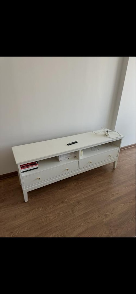 İKEA IDANÄS Tv Sehpası , Beyaz, 162x40x63 cm - 6