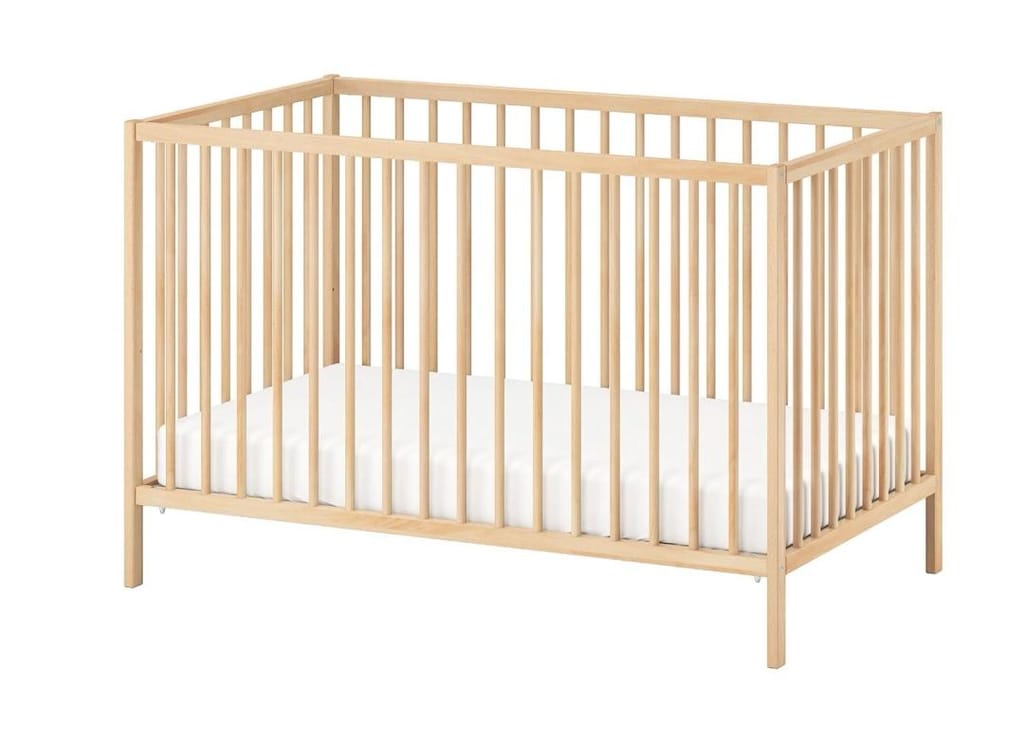 IKEA SNIGLAR bebek karyolası ve yatağı - 2
