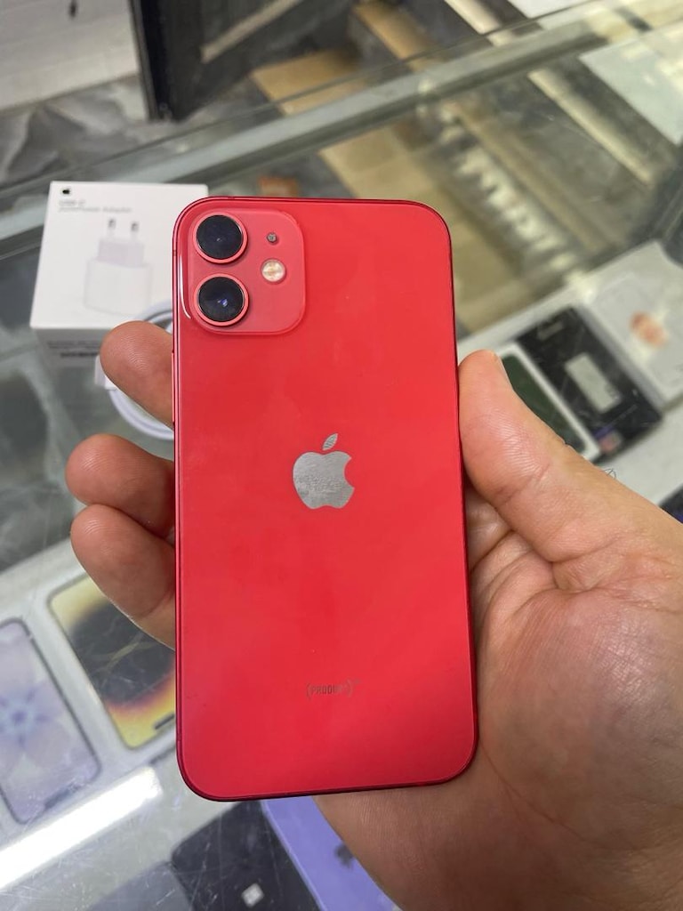 MÜHENDİSCELLDEN YURTİÇİ İPHONE 12 MİNİ KIRMIZI HATASIZ - 8