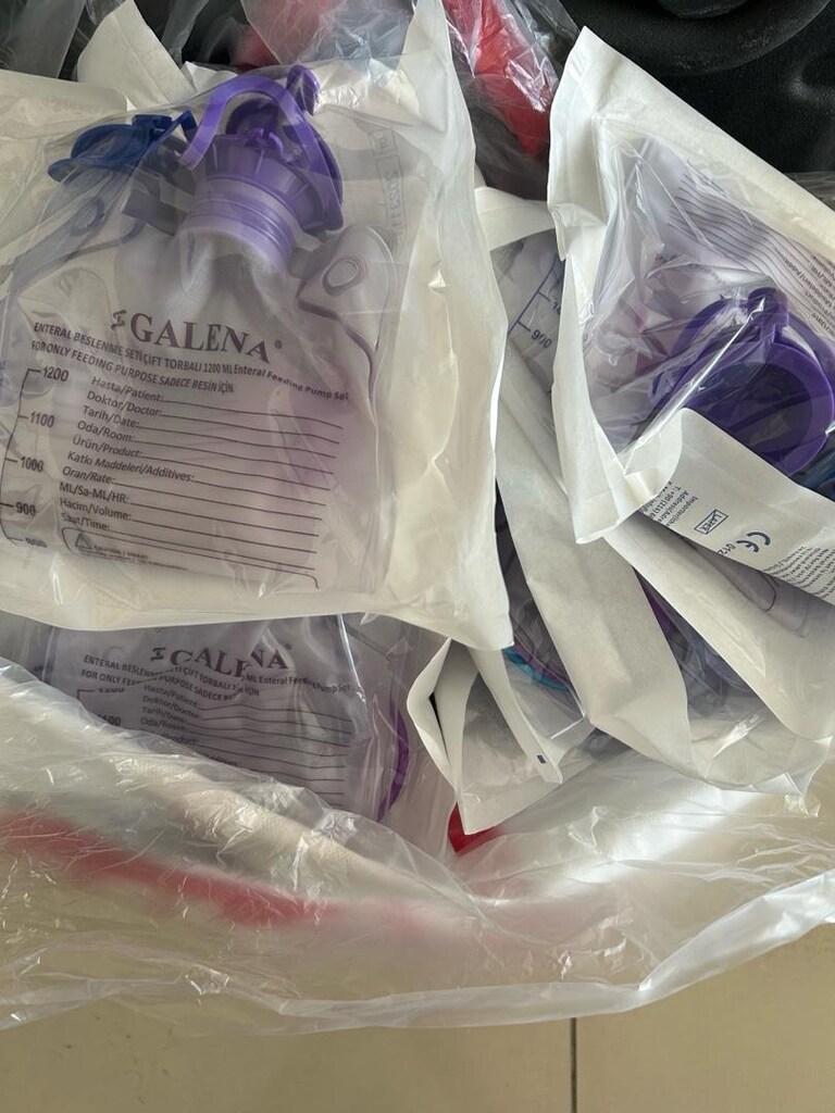 GALENA ENTERAL BESLENME SETİ ÇİFT TORBALI - 6