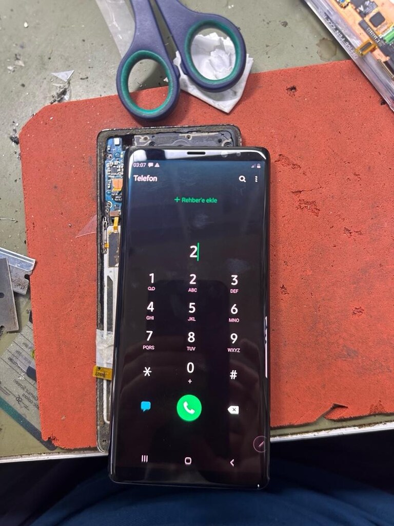 Samsung not 8 orjinal büyük lekeli ekran - 3