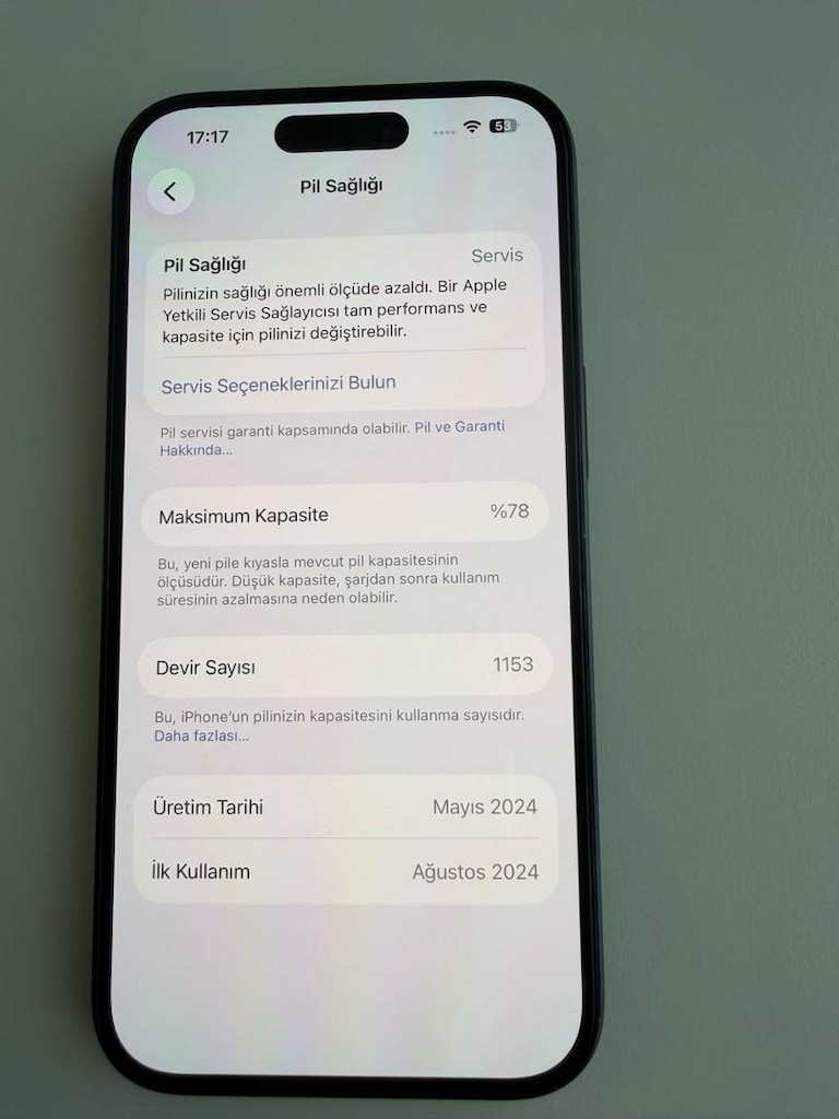 iPhone 15 128 GB Siyah | Temiz Kullanılmış | Kutu Ve Aksesuar - 9