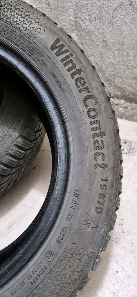 2 adet 185 60 15 kışlık continental 2024 - 4