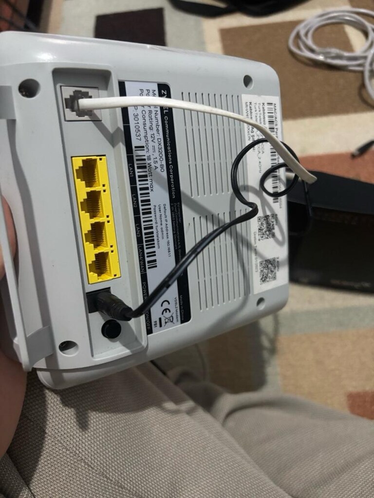 zyxel 5ghz vdsl2 fiber modem - 2